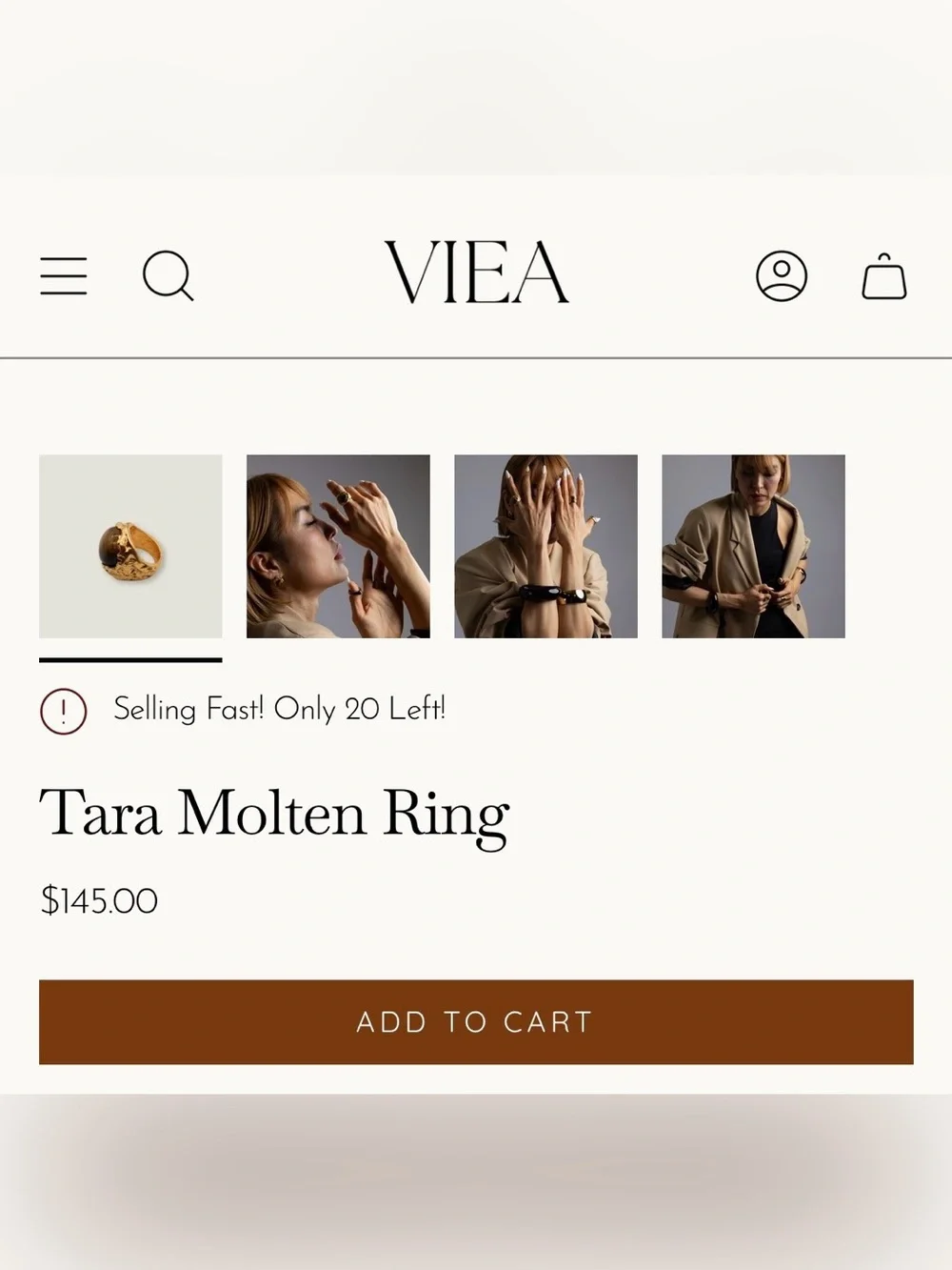Brand New Gold ring